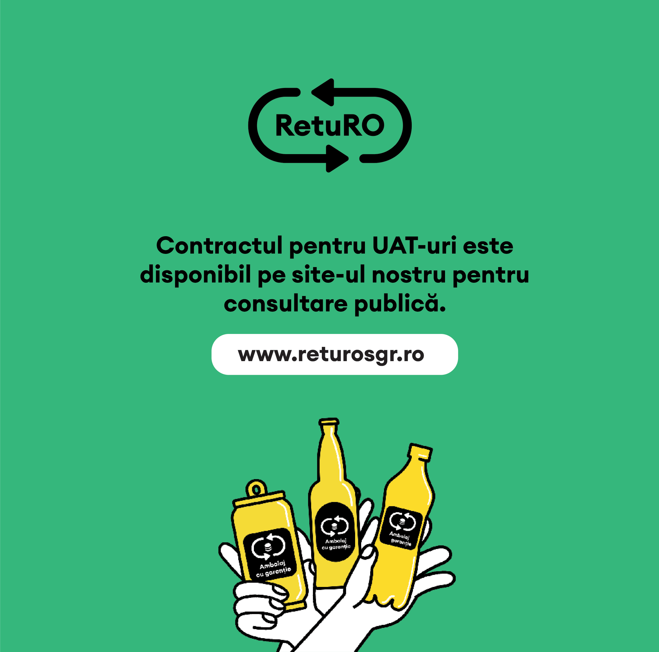 Au fost publicate specificațiile și cerințele pentru RVM-uri